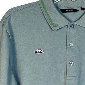 Radmor Baty Performance Pique’ Golf Polo Shirt Men’s Size L NWT Pristine Sport